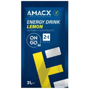 Amacx Energy Drink | ogļhidrātu dzēriens 31g Citro