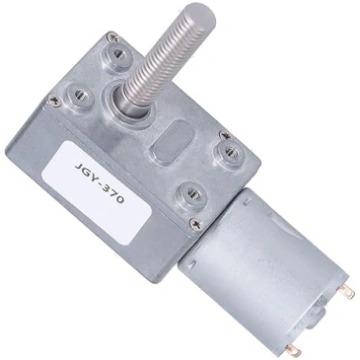Vārpstas reduktora motors, kluss, izturīgs, nodilu