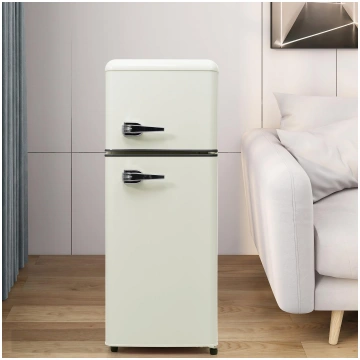 Divdurvju ledusskapis 92L, saldētava 28L, 105,5cm 