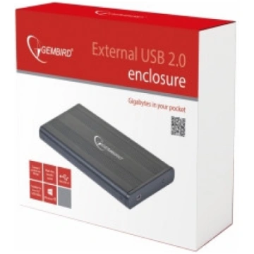 Kastīte cietajam diskam Gembird 2,5" HDD SATA USB 