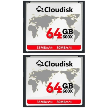 Atmiņas karte Cloudisk CF2 CompactFlash 64 gb, 2 v