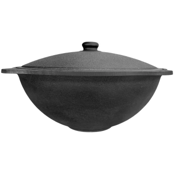 Kazans čuguna 12L (plakans dibens) 480mm Cits