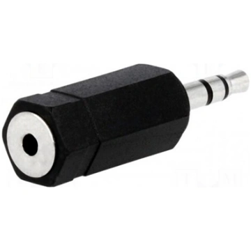 Adapteris | Jack 2,5 mm ligzda, 3,5 mm spraudnis |