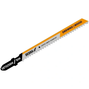 Uzgaļzāģa asmeņi Dedra 100/75 mm BIM, T zobu, 2 ga
