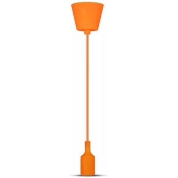 Lustra uz auklas 1xE27/60W/230V oranža V-Tac