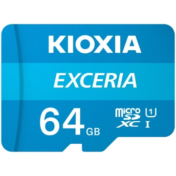 Kioxia Exceria memory card 64 GB MicroSDXC Class 1