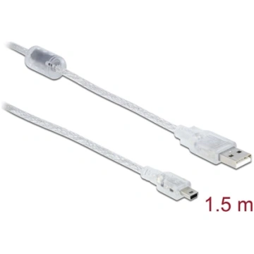 Delock Cable USB 2.0 Type-A male > USB 2.0 Mini-B 