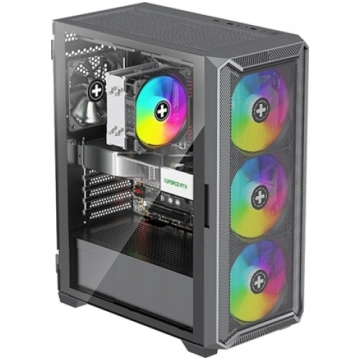 Case|XILENCE|ATX/micro ATX/Mini-ITX|Black|Midi Tow