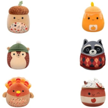 SQUISHMALLOWS W21 Plīša rotaļlieta, 19 cm