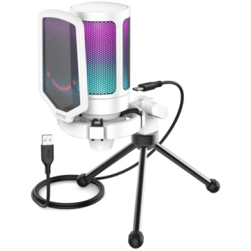 FIFINE A6V vadu mikrofons ar rgb | USB