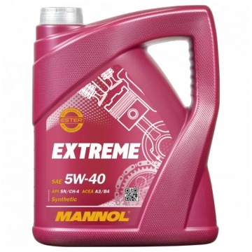 5W-40 4 ltr. Motoreļļa Mannol 7915 Extreme