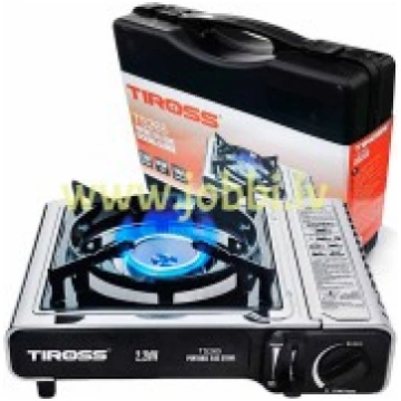 TIROSS TS-265 tūristu gāzes plītiņa + koferis