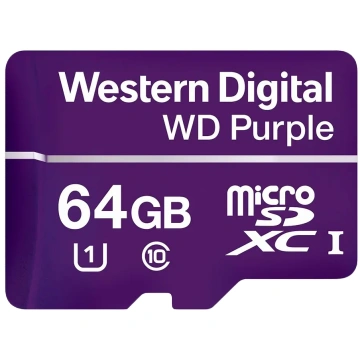 CSDCARD WD Purple (MICROSD, 64 GB) Western Digital