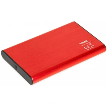 HDD/SSD korpuss IBOX HD-05 sarkans 2.5" — USB 3.2 