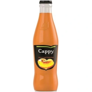 Sula CAPPY Multiaugļu, nektārs, stiklā, 0.25l (DEP