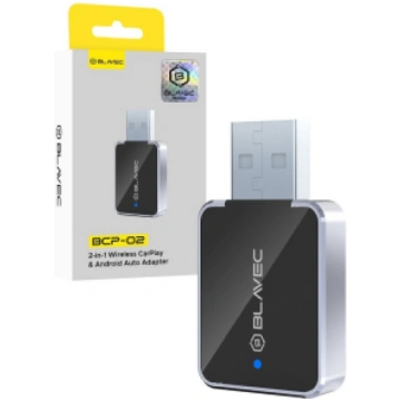 Blavec BCP-02 bezvadu CarPlay/Android Auto adapter