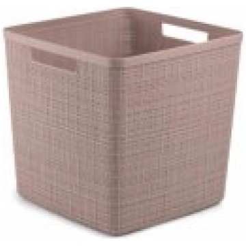 Curver Basket Jute Pink 17L 28x28x27cm Grozs 25519