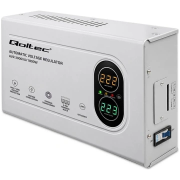 „Qoltec“ automātiskais sprieguma stabilizators AVR