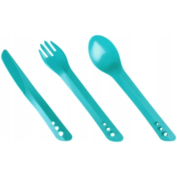 Lifeventure Ellipse Cutlery Set Teal LM75015 (5031