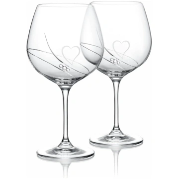 Brilant Romantic Passion Gin glāžu komplekts ar gr