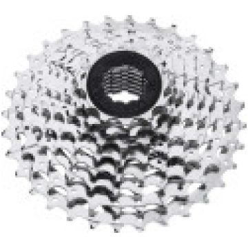 Microshift MICROSHIFT kasete. 8 ātrumi. tērauds. s
