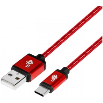 Cable USB - USB C 1.5 m ruby tape