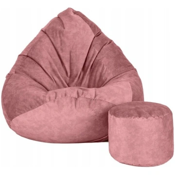 Sēžammaiss ar pufu Mega Premium Terra Velour XL, r