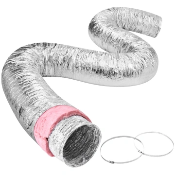VEVOR 203mm izolēta žāvētāja ventilācijas šļūtene,