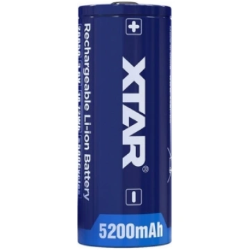 Uzlādējamās baterijas XTAR 26650-520PCM Li-Ion 3.6
