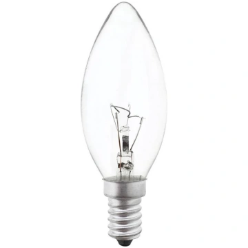 Lielas slodzes spuldze C35 E14/40W/230V 2700K Bate