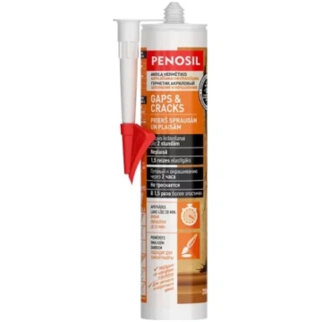 Penosil GAPS&CRACKS Acrylic Sealant 310ml Krāsojam