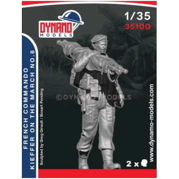 French Commando Kieffer On The March No.8 Dynamo-M