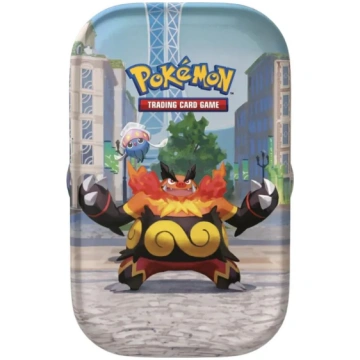 Pokemon Mini Tin Luminopoli - Emboar (ITA) MANGALO
