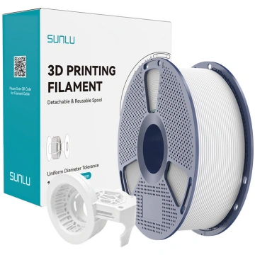 Sunlu PETG High-Speed Matte Filament (White)