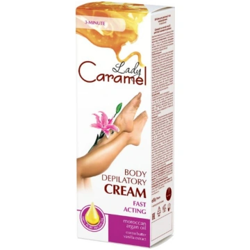 Depilācijas krēms LADY CARAMEL ātras iedarbības, 1
