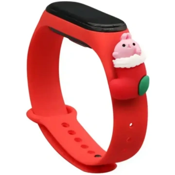Ziemassvētku siksna Xiaomi Mi Band 3 / 4, silikona