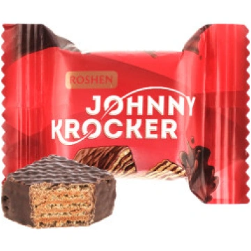 Vafeļu konfektes šokolādes glazūrā Johnny