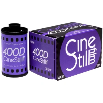 35mm krāsainā filmiņa CINESTILL 400D/36