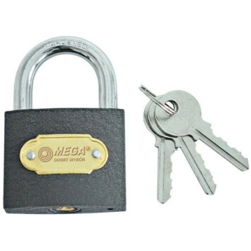 Mega Piekaramā slēdzene 5030269 63 mm, 3 atslēgas,