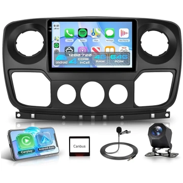 4G + 64G Android auto radio priekš Renault Master 