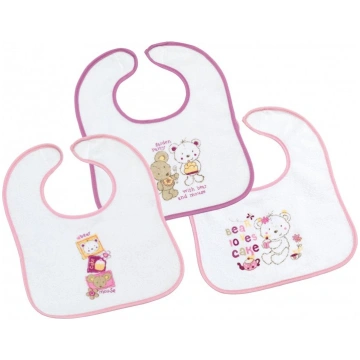 Terry bib with plastic backing FASHY 1712 44 light