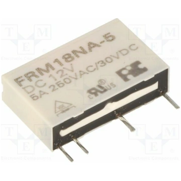 Relay: electromagnetic; SPST-NO; Ucoil: 12VDC; Ico