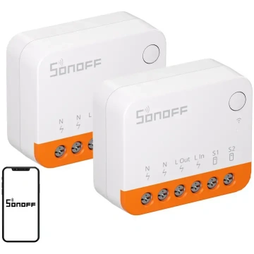 SONOFF MINIR4 (Extreme) Switch, 2-Pack | MINIR4 2P