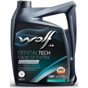 5L - 5W30 WOLF OFFICIALTECH SP EXTRA motoreļļa WE6
