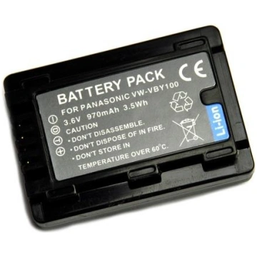 Extra Digital Panasonic VW-VBY100 battery DV00DV13