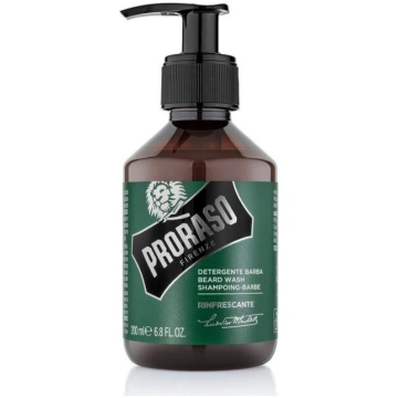 PRORASO Bārdas šampūns Atsvaidzinošs, Zaļā līnija,