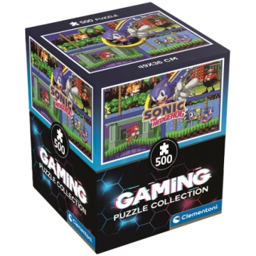 Clementoni CLE puzzle 500 Cubes Sonic Classic 3580