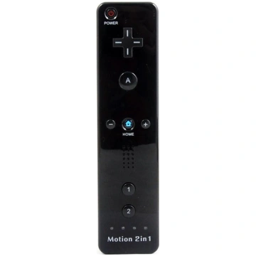 WII REMOTE MOTION 2 IN 1 BLACK / MELNA