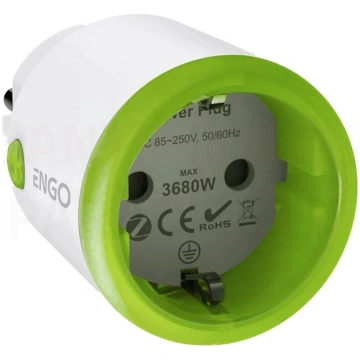 ENGO viedā kontaktligzda Smart Plug ZigBee 16A EPL