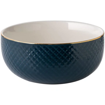 TIFFANY porcelāna bļoda d13cm, zila